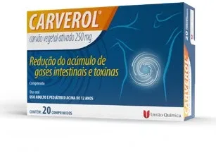 CARVAO VEGETAL 250MG C/20